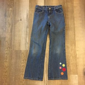 Gymboree denim jeans dots